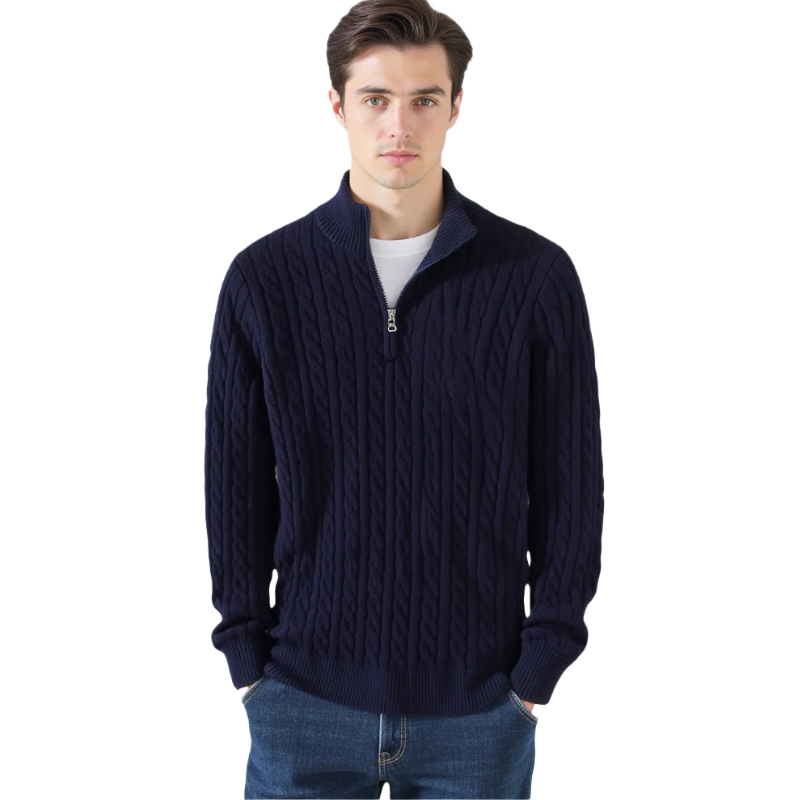 Otis | Knitted jumper  with Zip