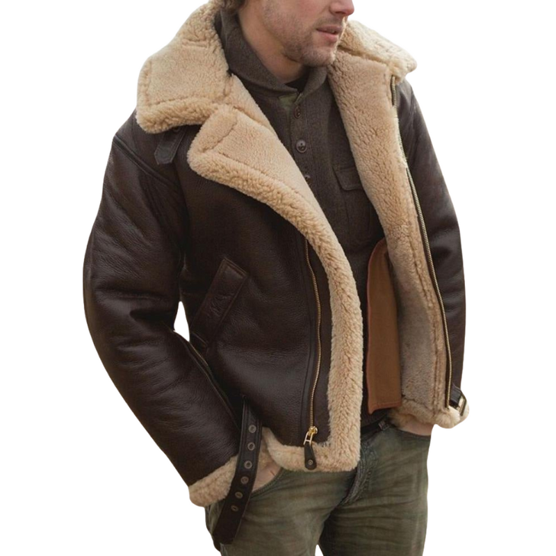 Mike |  Lambskin leather jacket
