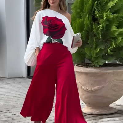 Rosa | Red Floral Set
