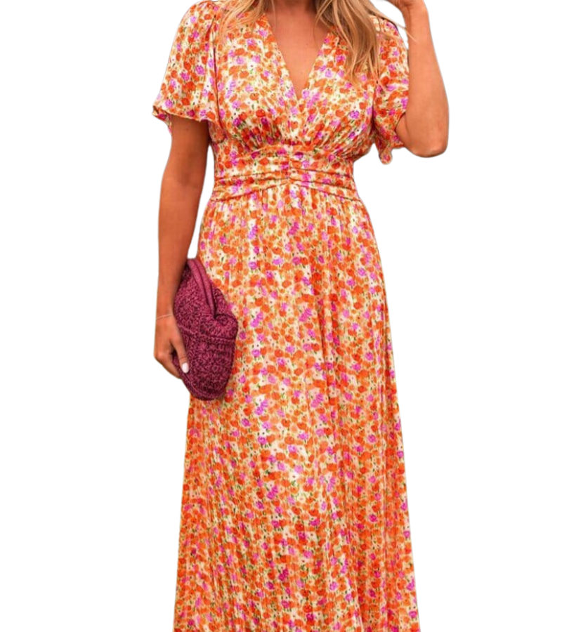 Sandra | Elegant dress with V-neckline