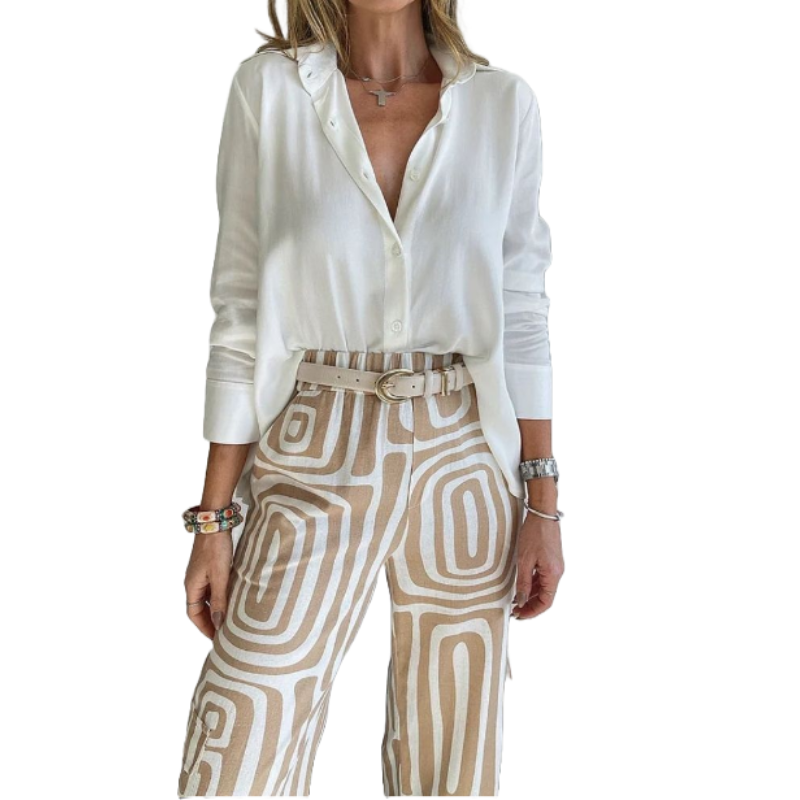Candice | Blouse & Pants Set