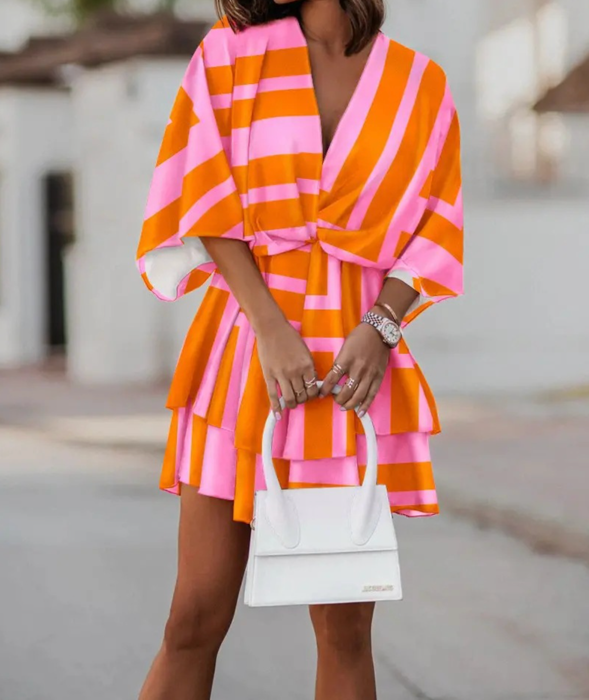 Valeria | Bohemian Floral Mini Dress