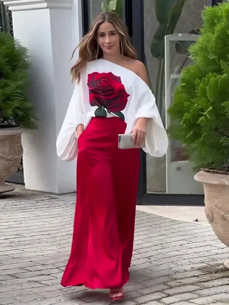 Rosa | Red Floral Set
