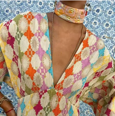 Lilian| Multicolor Maxi Dress