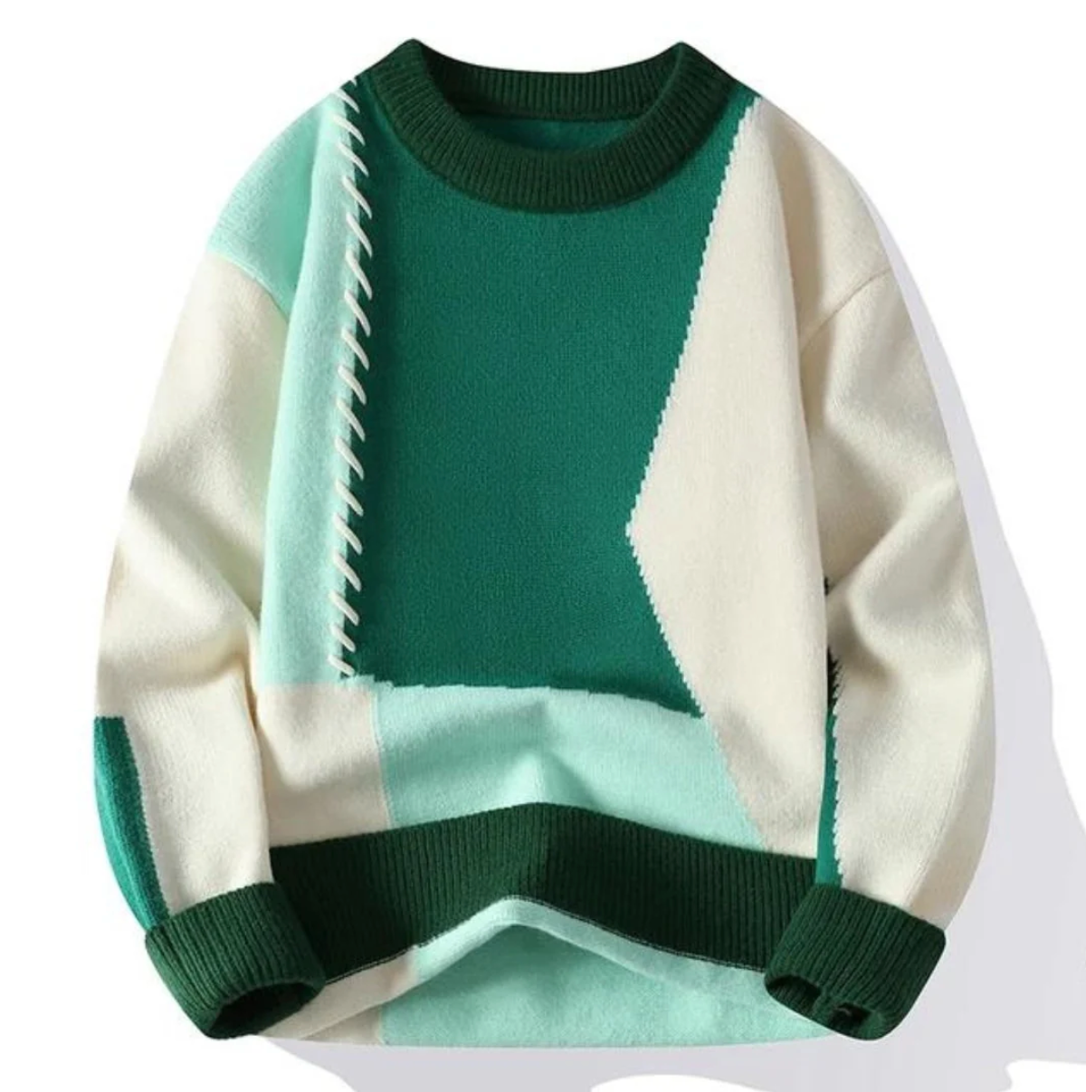 Simon | Jumper with Patchwork