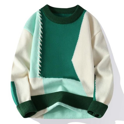 Simon | Jumper with Patchwork