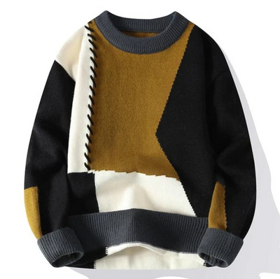 Simon | Jumper with Patchwork