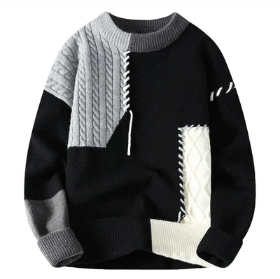 Simon | Jumper with Patchwork