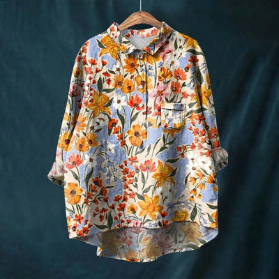 Rosemary | French Vintage Floral Blouse