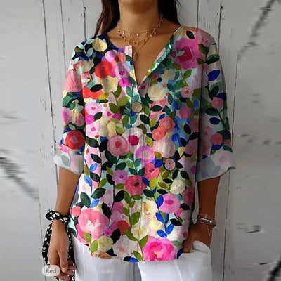Heleina | Floral Vintage Blouse