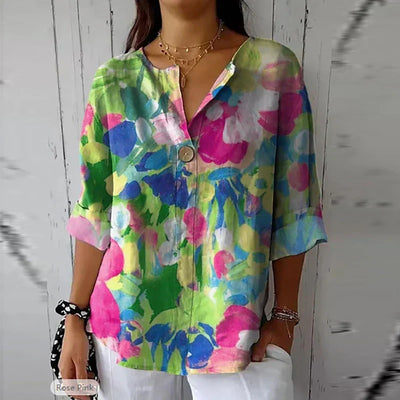 Heleina | Floral Vintage Blouse