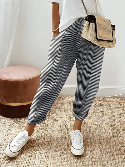 Elira | Striped Relax Pants
