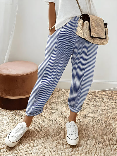 Elira | Striped Relax Pants