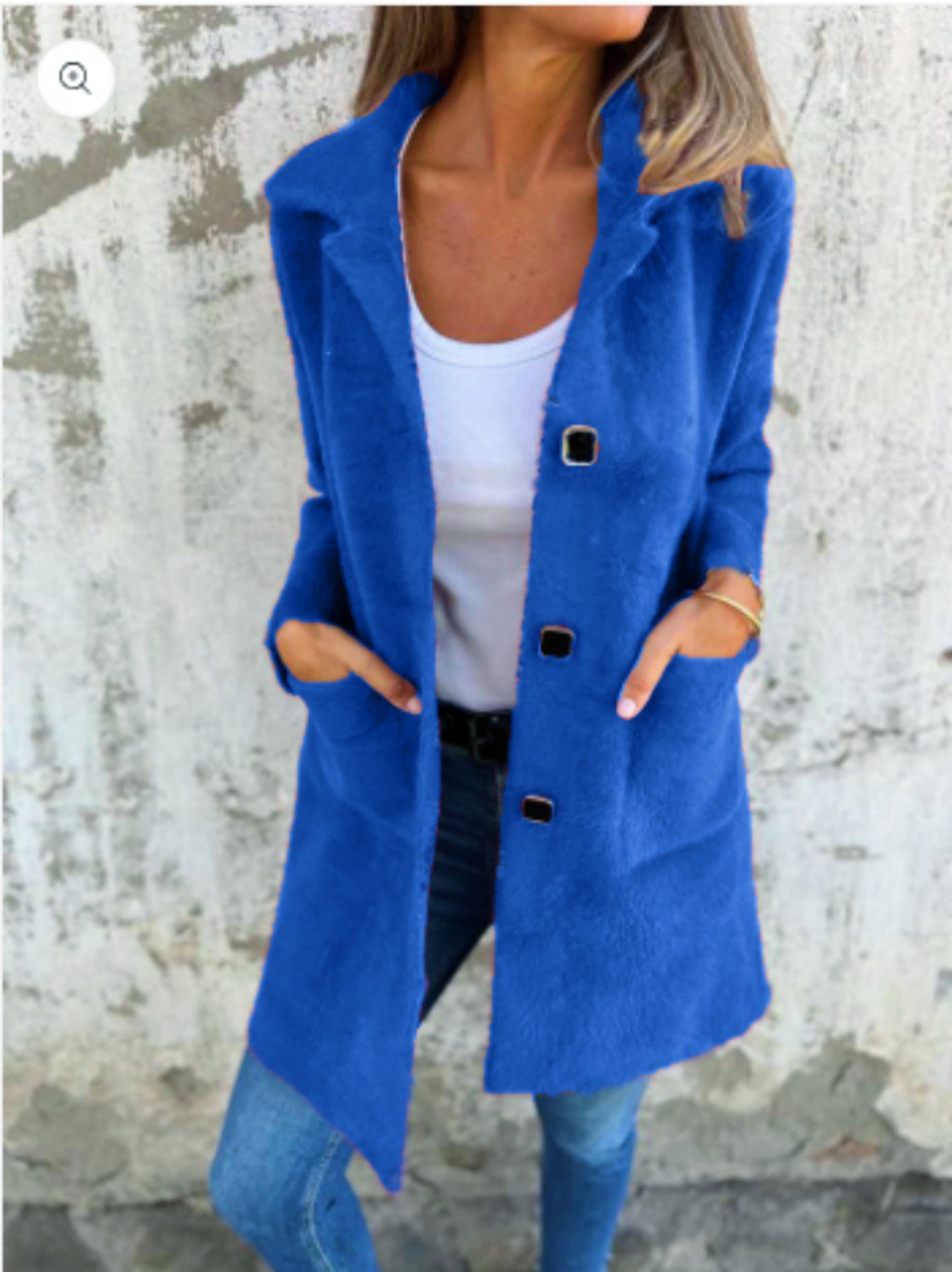 Feliz | Classic Single-Breasted Coat
