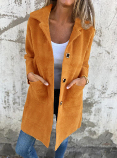 Feliz | Classic Single-Breasted Coat