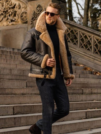 Mike |  Lambskin leather jacket