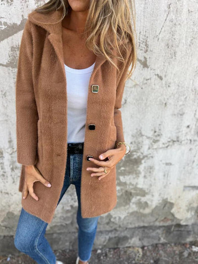 Feliz | Classic Single-Breasted Coat