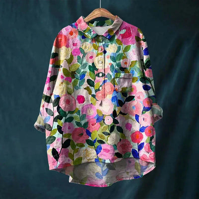 Anny | Floral Vintage Blouse