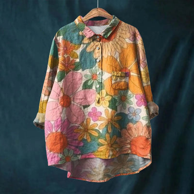 Anny | Floral Vintage Blouse