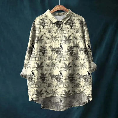 Anny | Floral Vintage Blouse