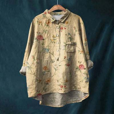 Anny | Floral Vintage Blouse