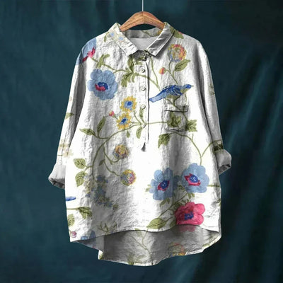 Anny | Floral Vintage Blouse