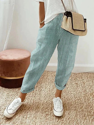 Elira | Striped Relax Pants