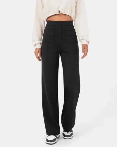 Amy | High-waisted elastic pants