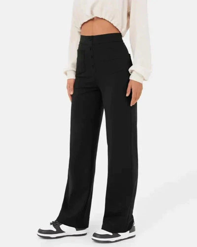 Amy | High-waisted elastic pants