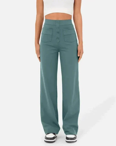 Amy | High-waisted elastic pants