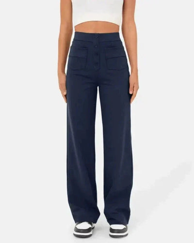 Amy | High-waisted elastic pants