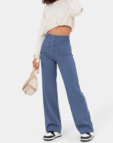 Amy | High-waisted elastic pants