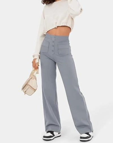 Amy | High-waisted elastic pants