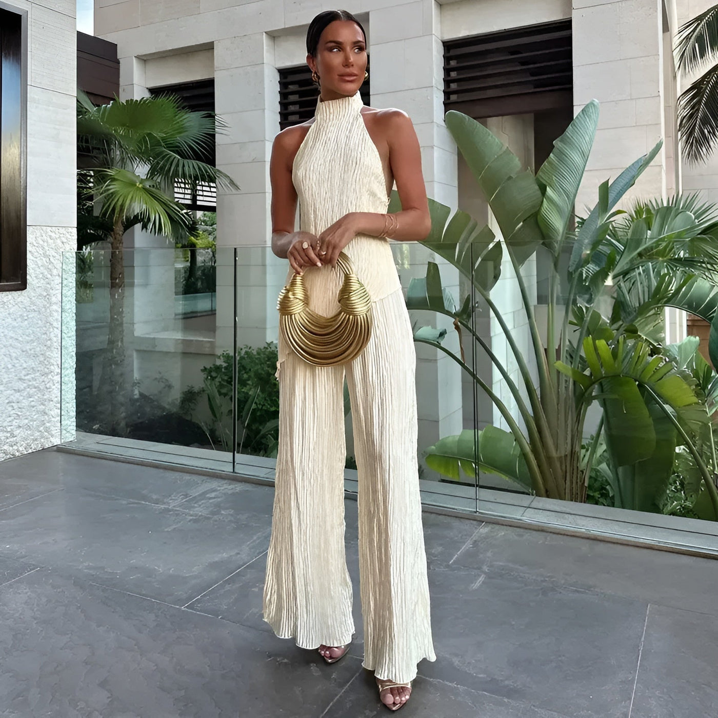 Tiana | Classy Backless Jumpsuit