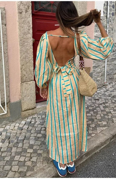 Diana | Backless Maxi Dress
