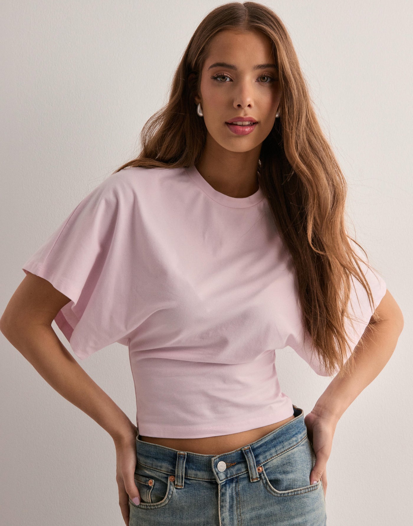 Emily | Cropped Waisted Top