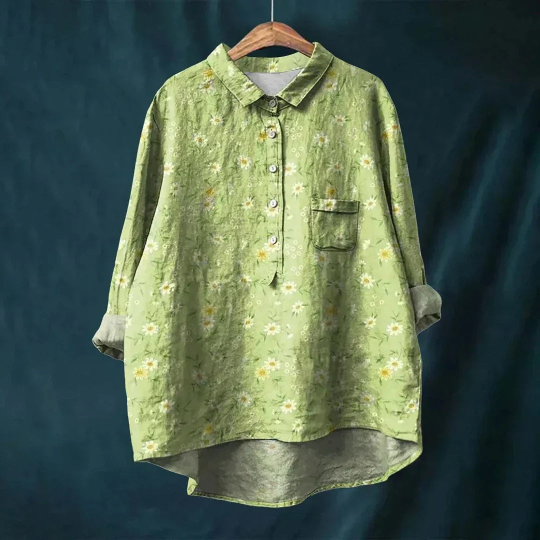 Anny | Floral Vintage Blouse