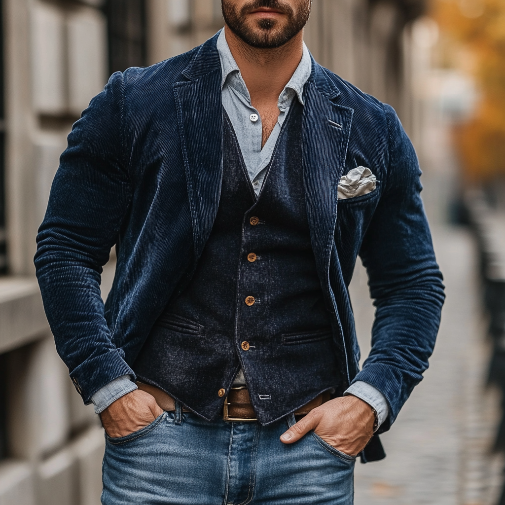 Fabricio | Classic blazer and waistcoat