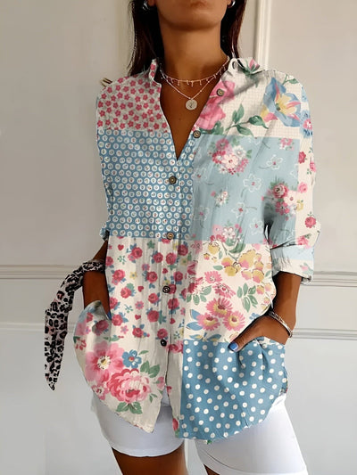 Roberta | Floral Vintage Blouse