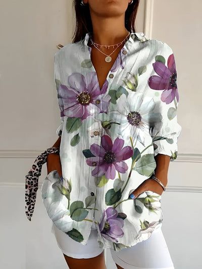 Roberta | Floral Vintage Blouse